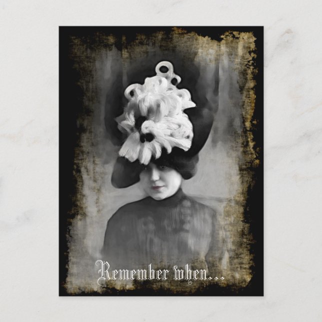 Abriella Customizable Postcard (Front)