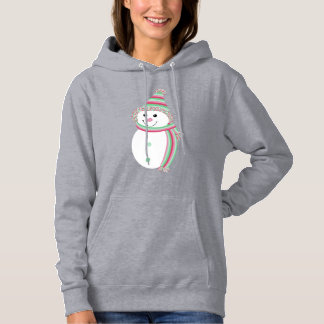 Abrosexual Pride Snowman Snowperson Flag Hoodie