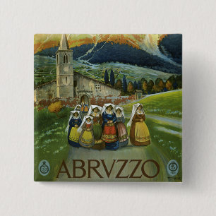 Abruzzo 2 Inch Square Button