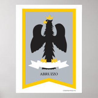 Abruzzo Abruzzi Italy region Poster