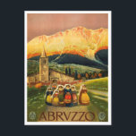 Abruzzo, Abrvzzo, italy Vintage Travel Postcard<br><div class="desc">Abruzzo,  Abrvzzo,  italy Vintage Travel Postcard</div>