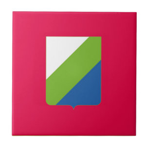 Abruzzo flag Italy symbol italia Tile