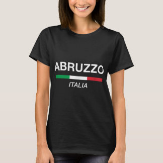 Abruzzo Italian Name Family Reunion Italy Flag T-Shirt