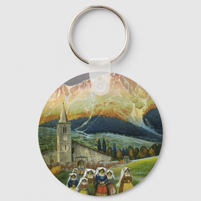 Abruzzo Keychain (Front)