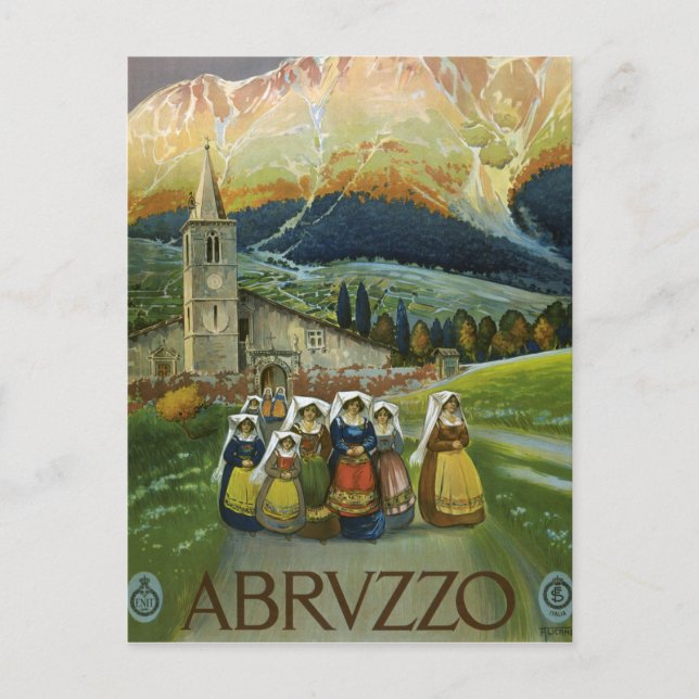 Abruzzo Postcard (Front)