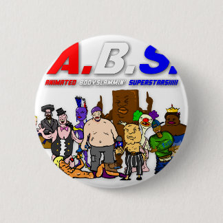 ABS WRESTLING!!! 2 INCH ROUND BUTTON