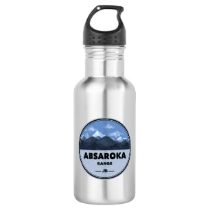 Absaroka Range Montana Wyoming Camping 532 Ml Water Bottle