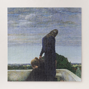 “Abschied” (Farewell) by Heinrich Vogeler Jigsaw Puzzle