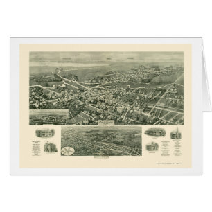 Absecon, NJ Panoramic Map - 1924