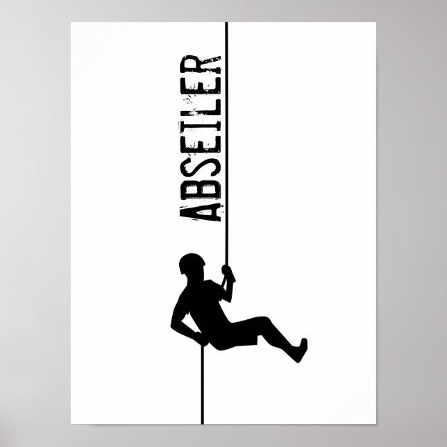 Abseiler Poster (Front)