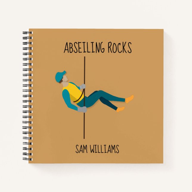 Abseiling Notebook (Front)
