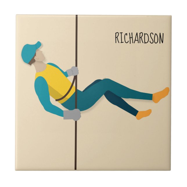 Abseiling Tile (Front)