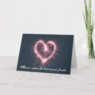 Absence Make The Heart Grow Fonder Card