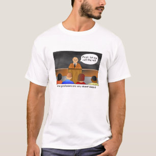 Absent Minded Professor Cartoon T-Shirt
