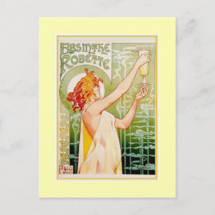 Absinthe Advert Postcard