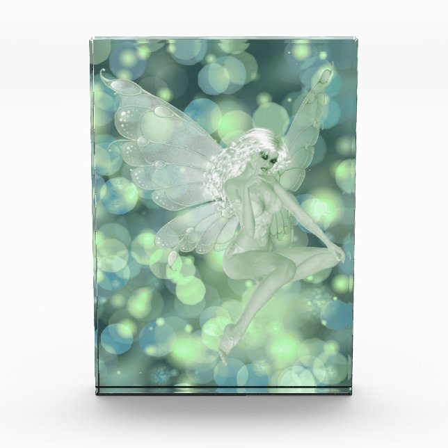 Absinthe Art Signature Green Fairy 1A Photo Block (Front)