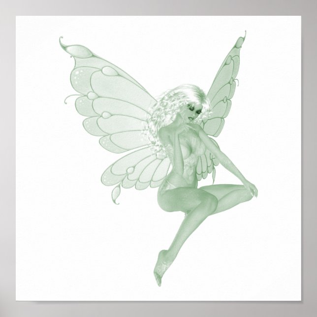 Absinthe Art Signature Green Fairy 1A Poster (Front)