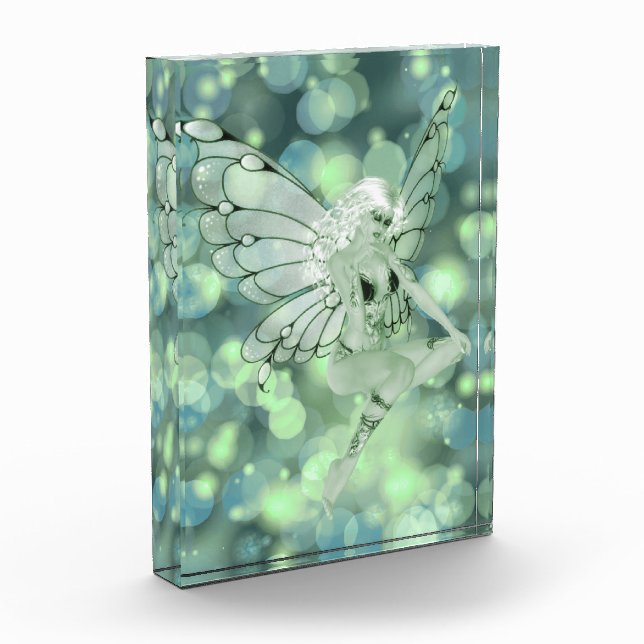 Absinthe Art Signature Green Fairy 1B Photo Block (Left)