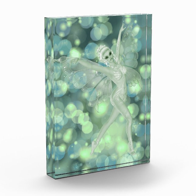Absinthe Art Signature Green Fairy 3A Photo Block (Left)