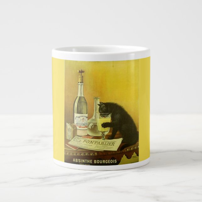 Absinthe Bourgeois Jumbo Mug (Front)