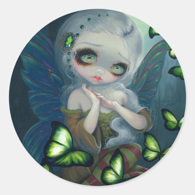 "Absinthe Butterflies" Sticker (Front)