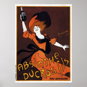 Absinthe Ducros Fils Poster