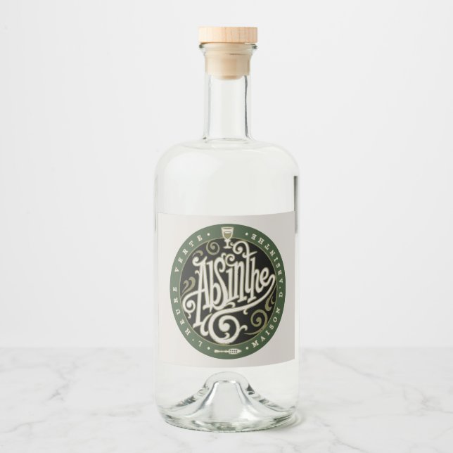 Absinthe Étiquette 2 (Devant)