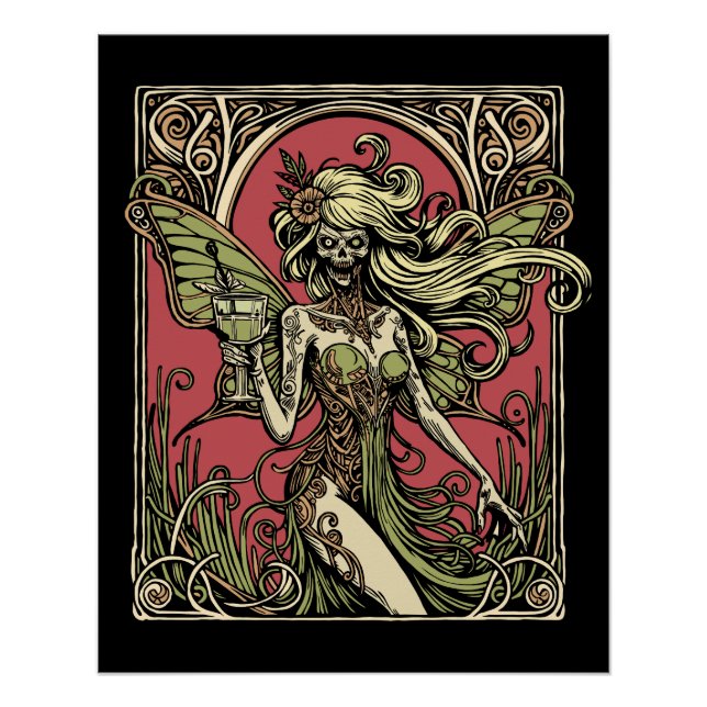 Absinthe Fairy Poster (Front)