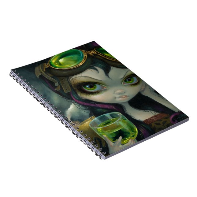 "Absinthe Goggles" Notebook (Right Side)