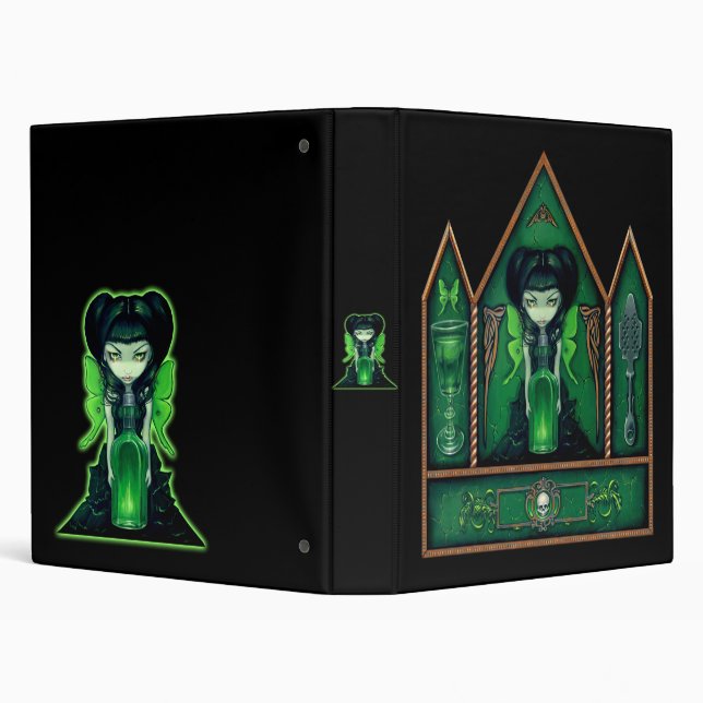 Absinthe gothic fairy triptych Binder (Background)