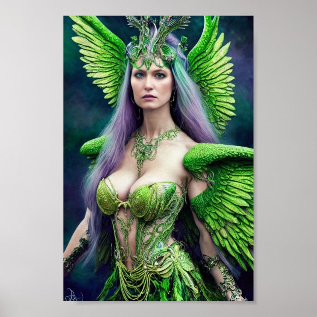 Absinthe Green Fairy  Poster (Front)