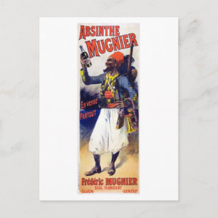 Absinthe Mugnier Postcard