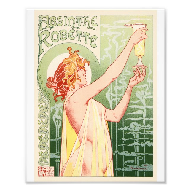 Absinthe Robette - Alcohol Vintage Poster (Front)