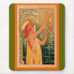 Absinthe Robette Mouse Pad