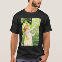 Absinthe Robette Throw Pillow Beverage Coaster