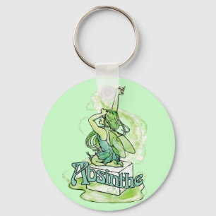 Absinthe Sugar Cube Fairy Keychain