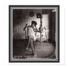 "Absinthe Tandis qu'elle attend" 12 x 12 Poster