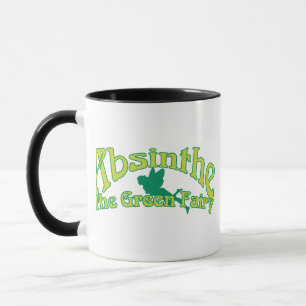 Absinthe Text The Green Fairy Mug