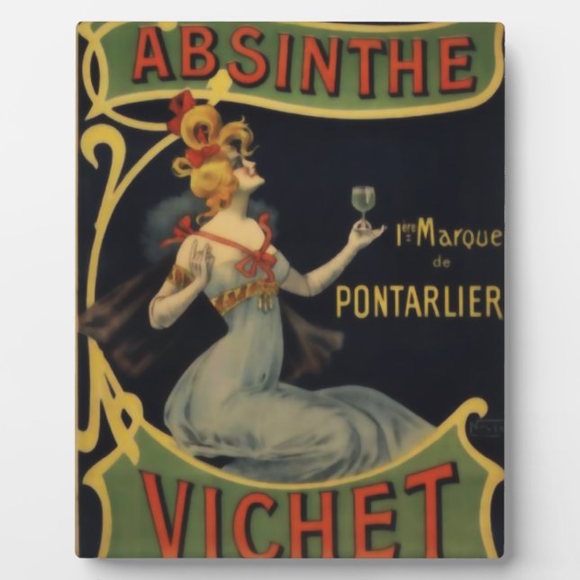Absinthe Vichet Plaque (Front)