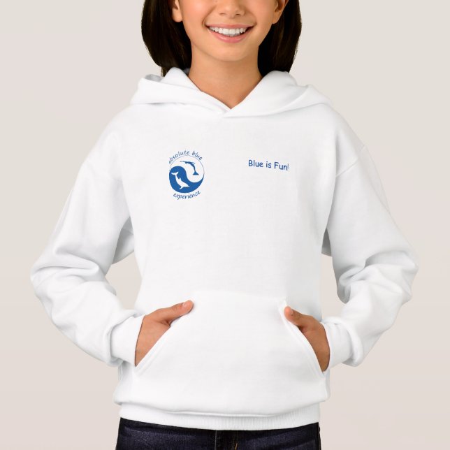 Absolute Blue hoodie (Front)