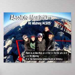 Absolute Maximum Poster