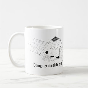 Absolute Pest, mouse pun Coffee Mug