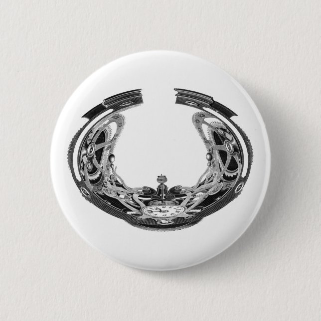 Absolute Time 2 Inch Round Button (Front)