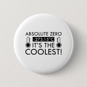 Absolute Zero 2 Inch Round Button