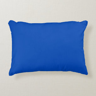 Absolute Zero (solid colour) Accent Pillow