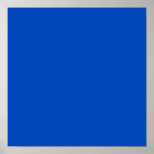 Absolute Zero (solid colour)  Poster