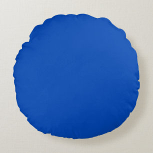  Absolute Zero (solid colour)  Round Pillow
