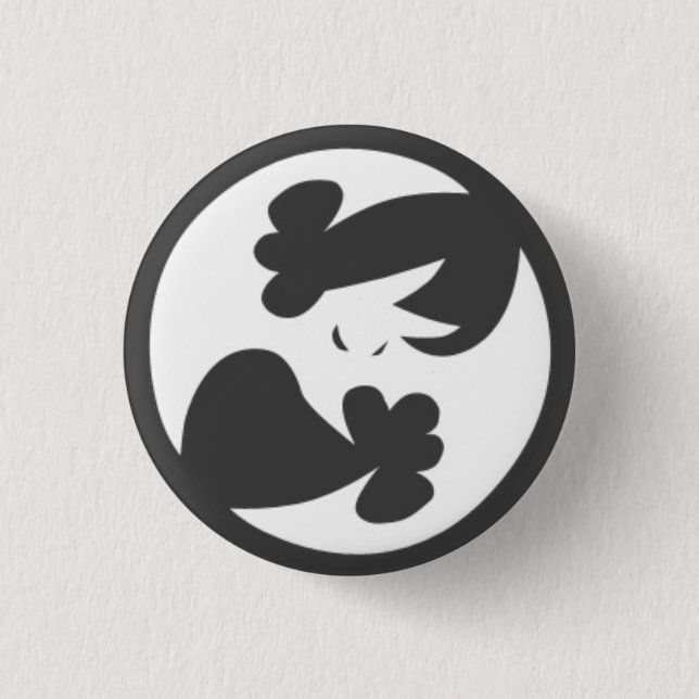 Absolutely Batty 1 Inch Round Button (Front)