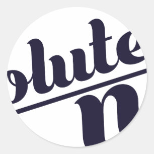 Absolutely Not Classic Round Sticker