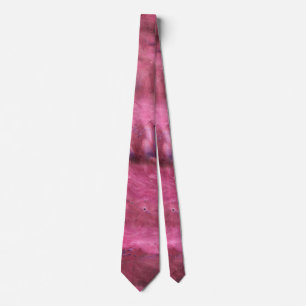 Absorb Vibrant Red Acrylic Abstract Tie